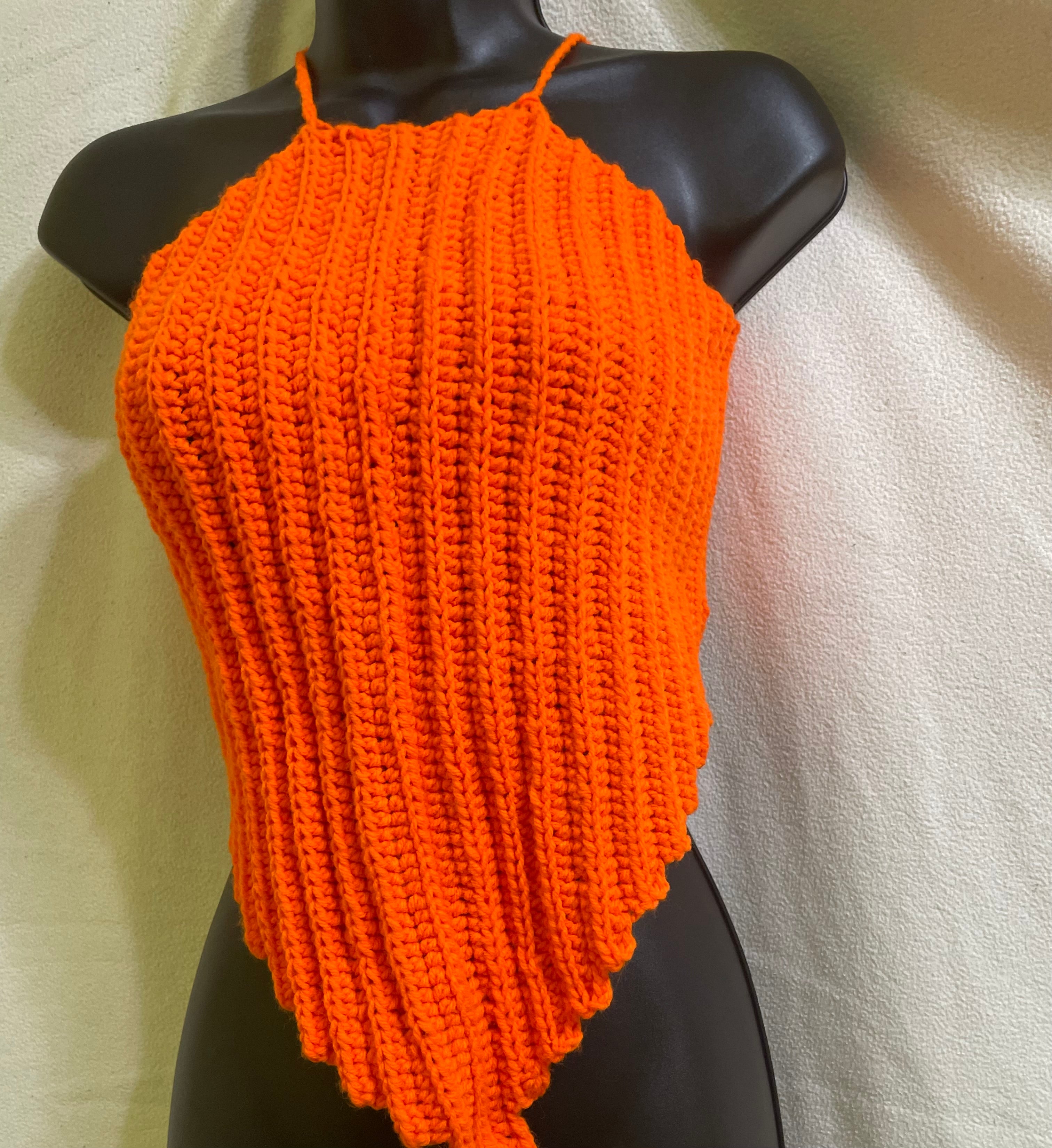 Women’s Solid Knit Halter Tank Top Backless Lace-Up Tie Back Sleeveless